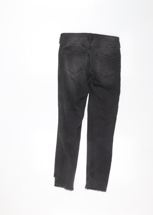 Hollister Womens Black Skinny Jeans Size 26 in L26 in