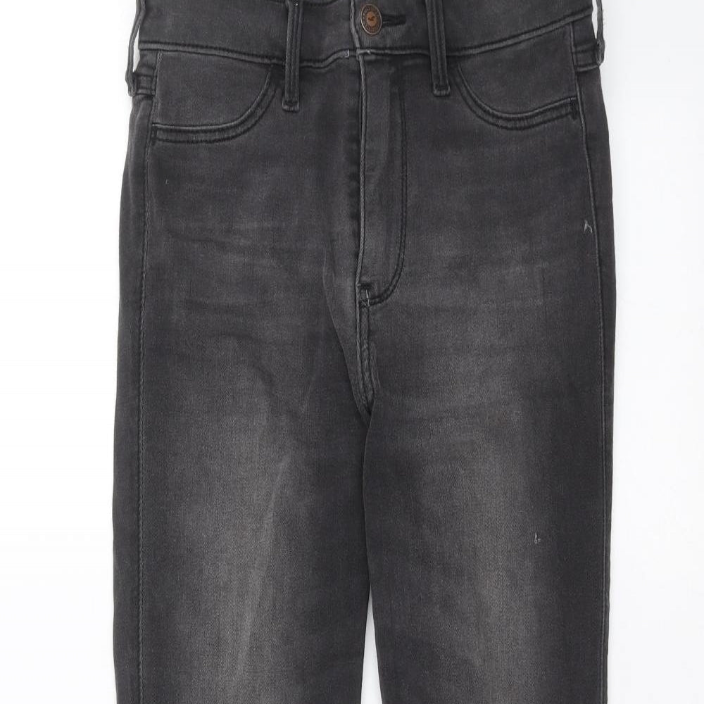 Hollister Womens Black Skinny Jeans Size 26 in L26 in