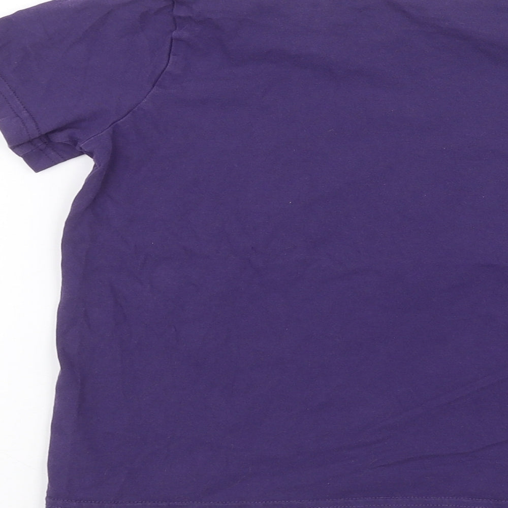 TU Girls Purple Basic T-Shirt Size 8 Years