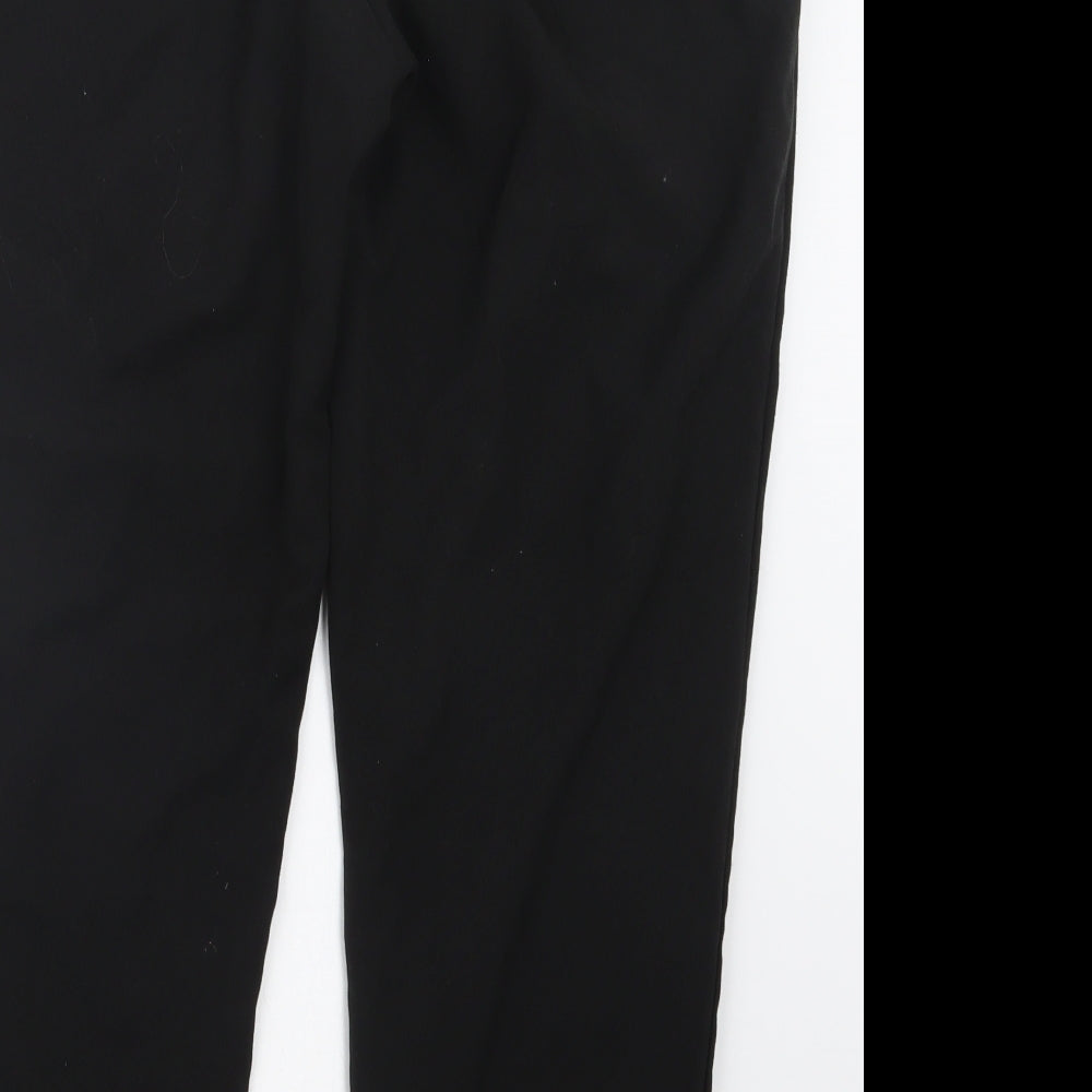 Marks and Spencer Womens Black Trousers Size 16 L27 in