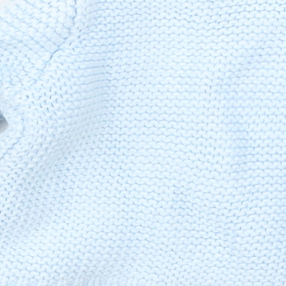 Mini Club Baby Blue Knit Cardigan Jumper Size 3-6 Months