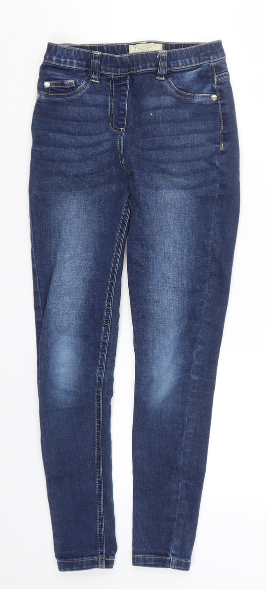 NEXT Girls Blue Denim Jegging Jeans Size 9 Months