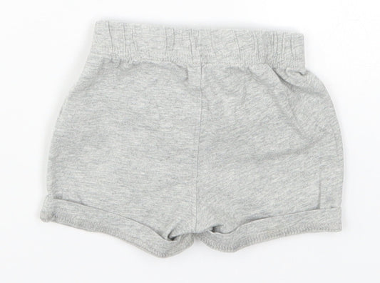 Gap Baby Grey Cropped Trousers Size 6-9 Months - Bear Pyjamas