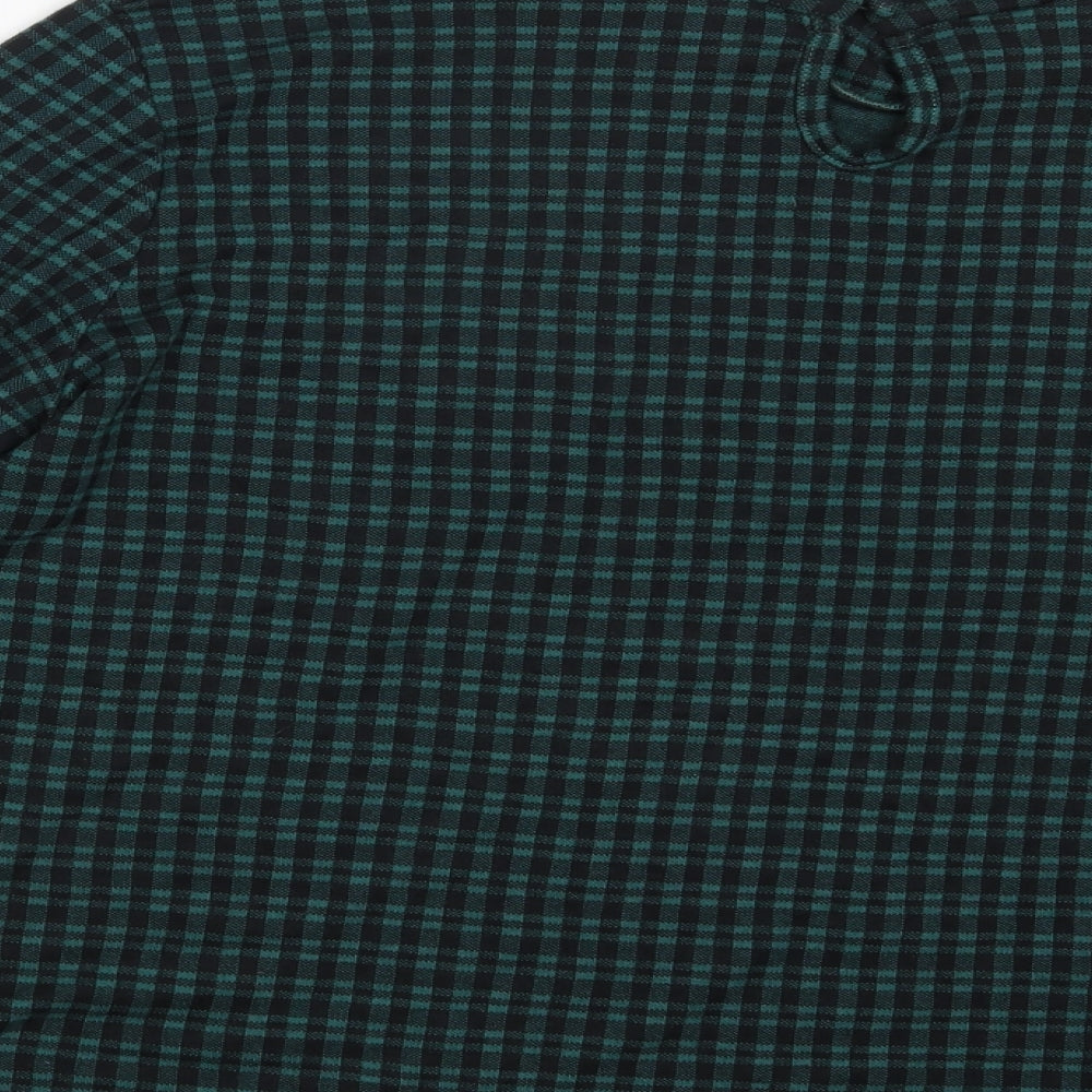 Primark Womens Green Check Pullover Jumper Size 18