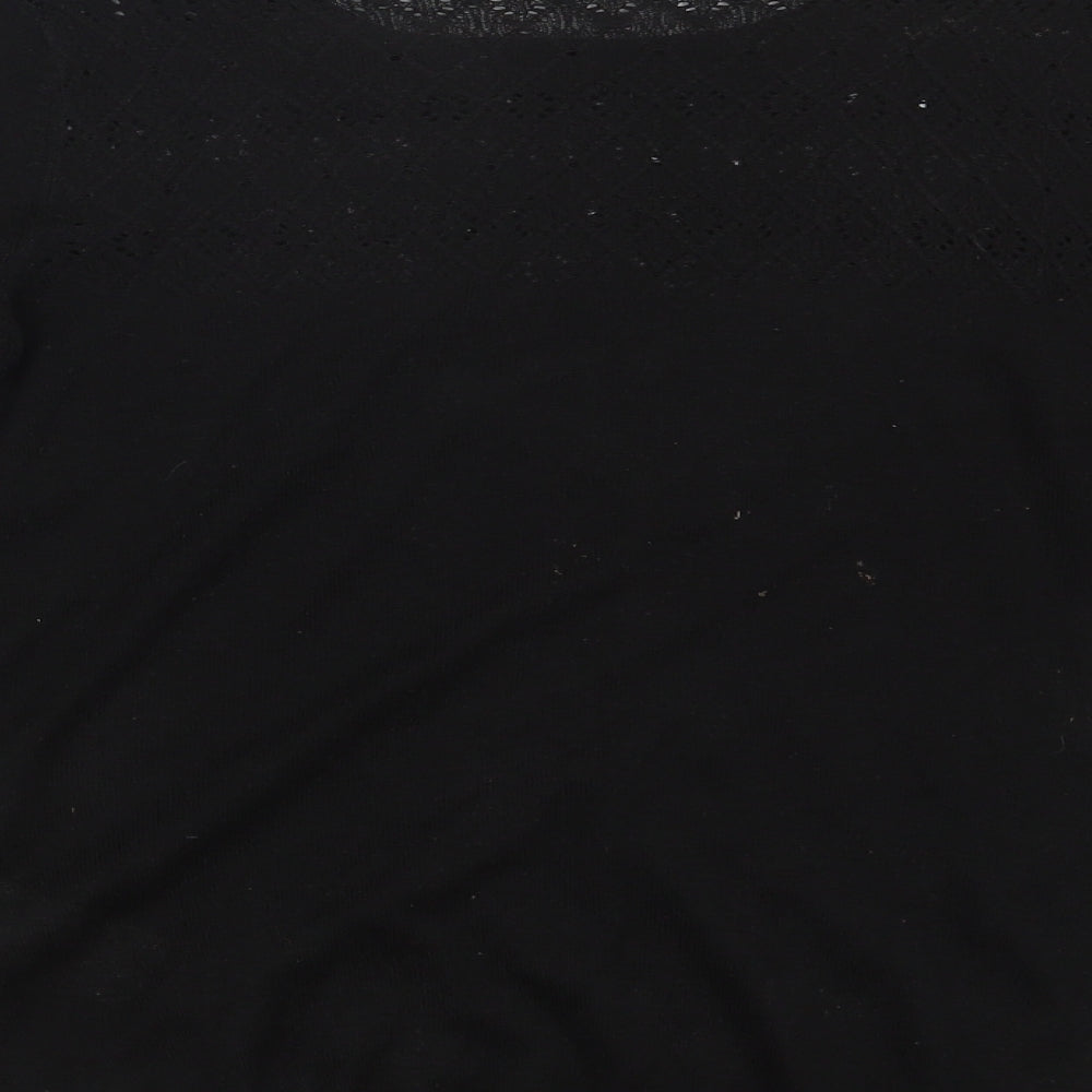 Warehouse Womens Black Pullover Jumper Size 8