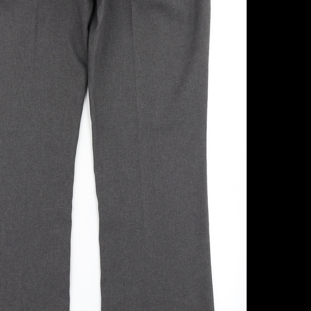 Brand and care label for AMARANTO women’s grey trousers, size UK 16, 30-inch leg