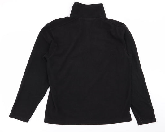 Active Mens Black Pullover Jumper Size M