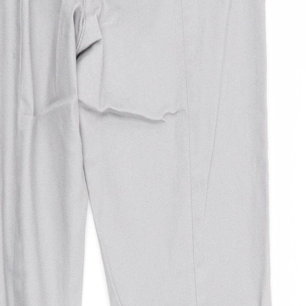 H&M Womens Grey Trousers Size 10 L29 in