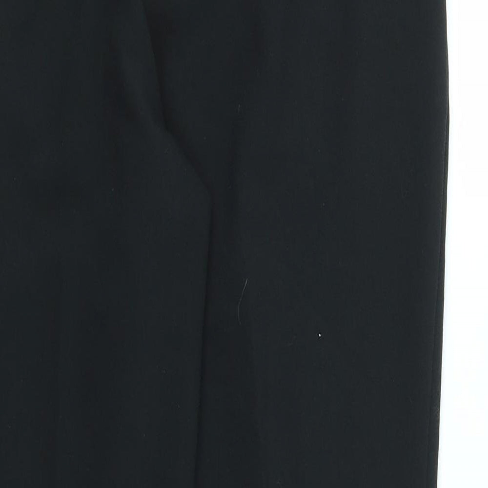 NEW LOOK Womens Black Trousers Size 14 L28 in