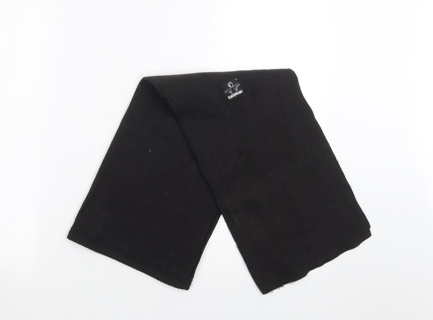 poloponcho Womens Black Scarf