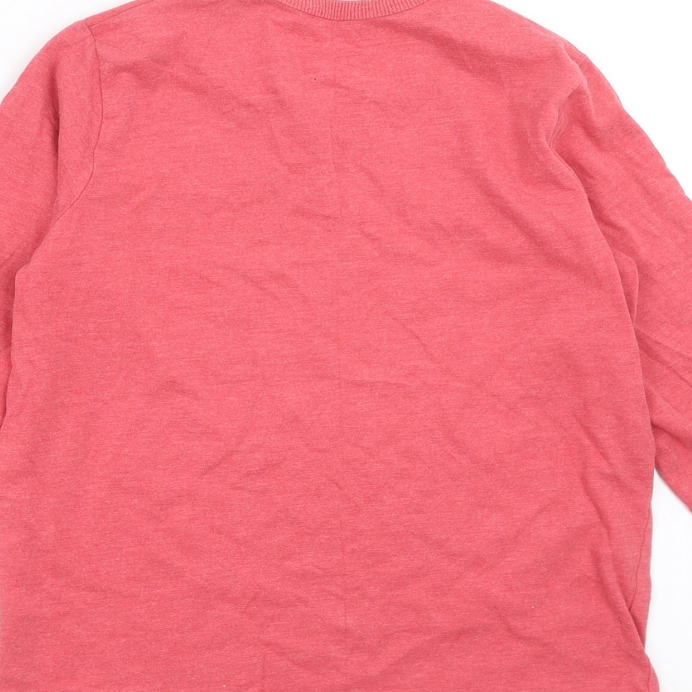 Matalan Girls Pink Basic T-Shirt Size 8-9 Years