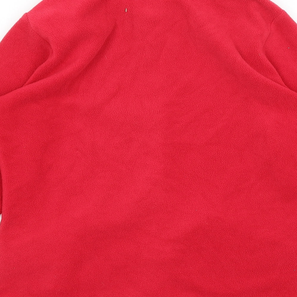 M&S Womens Pink Full Zip Jumper Size 10
