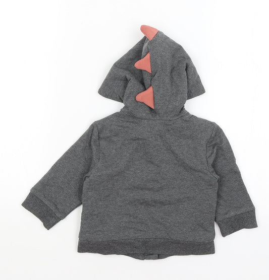 Tommy Bahama Baby Grey Full Zip Jumper Size 9-12 Months