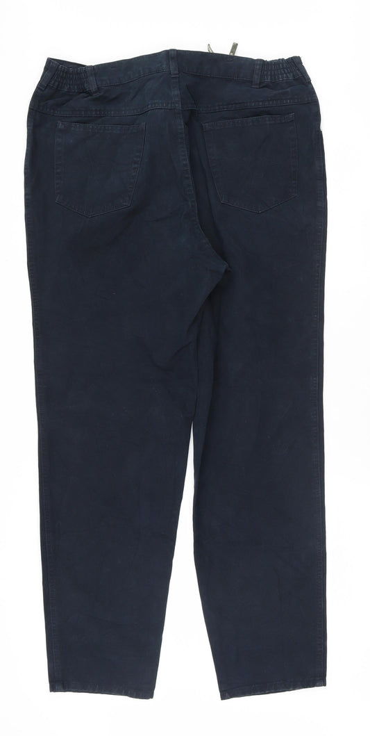 fade out Womens Black Straight Jeans Size 36 L31 in