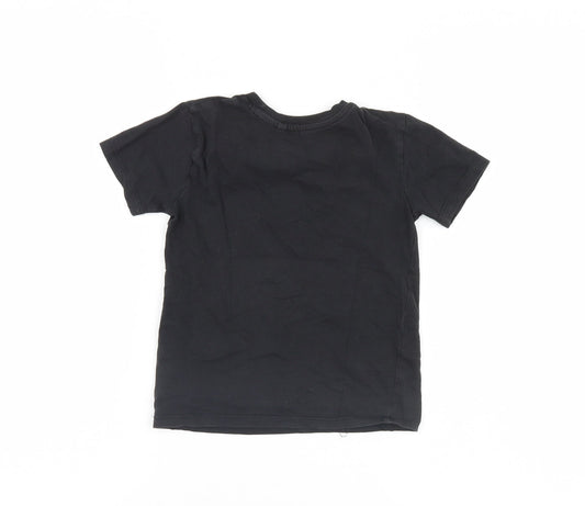 NEXT Boys Black Basic T-Shirt Size 2XS