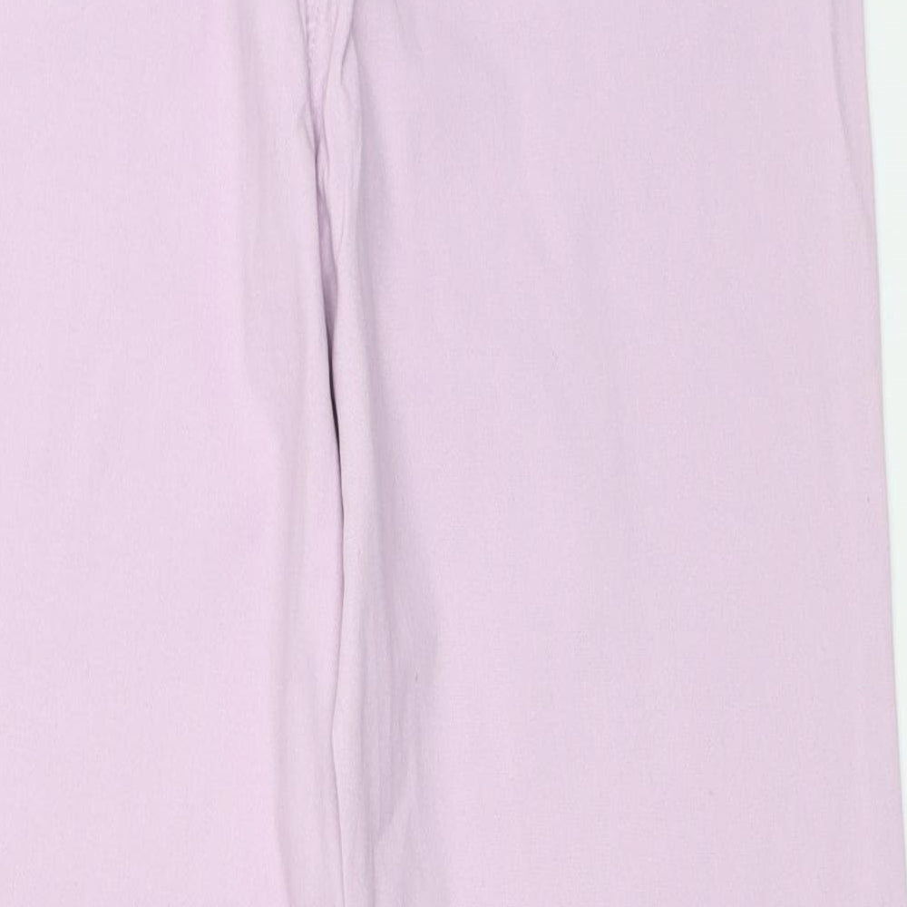 Damart Womens Purple Straight Jeans Size 12 L25.5 in