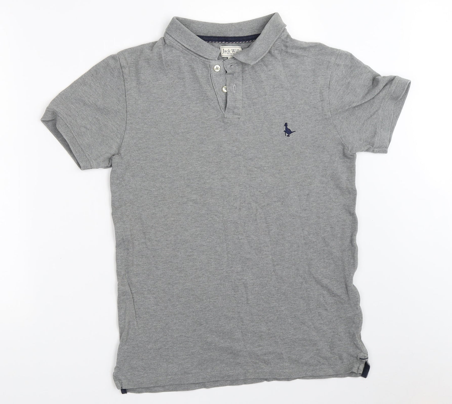 Jack Wills Mens Grey    Polo Size XS