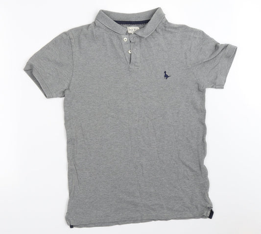 Jack Wills Mens Grey    Polo Size XS