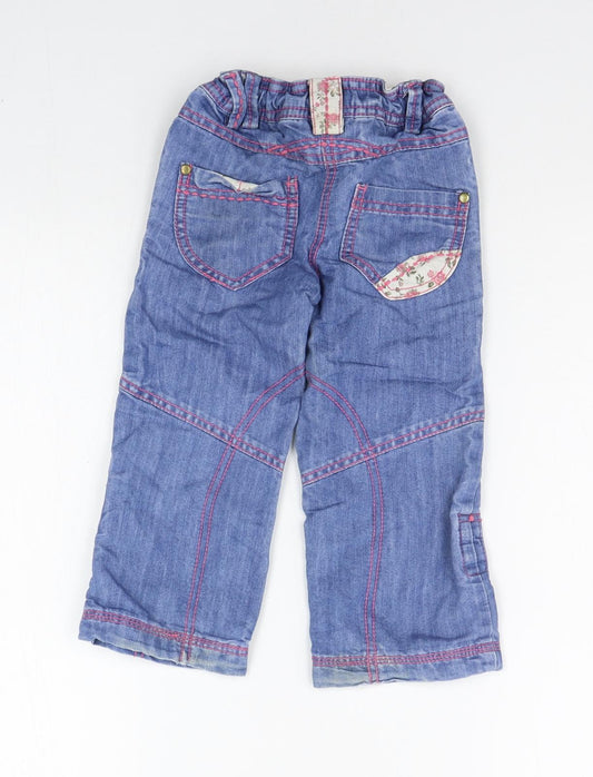 Cherokee Boys Blue Straight Jeans Size 2-3 Years