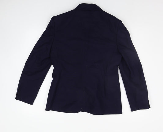 ST MICHAEL Womens Blue Jacket Coat Size 12