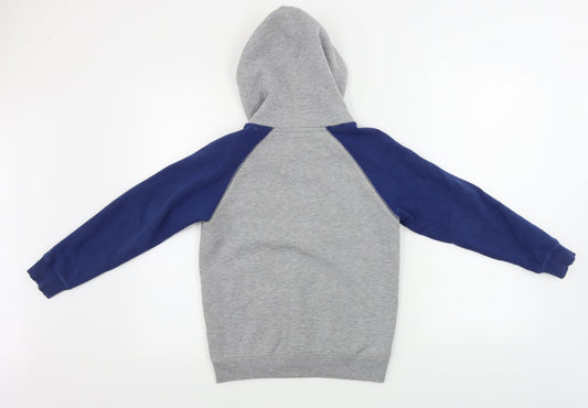West Bromwich Albion Boys Grey Pullover Hoodie Size 8-9 Years