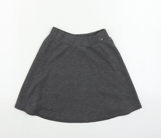 NEXT Girls Grey A-Line Skirt Size 9 Years