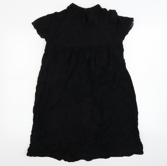 VILA Womens Black Ball Gown Size M