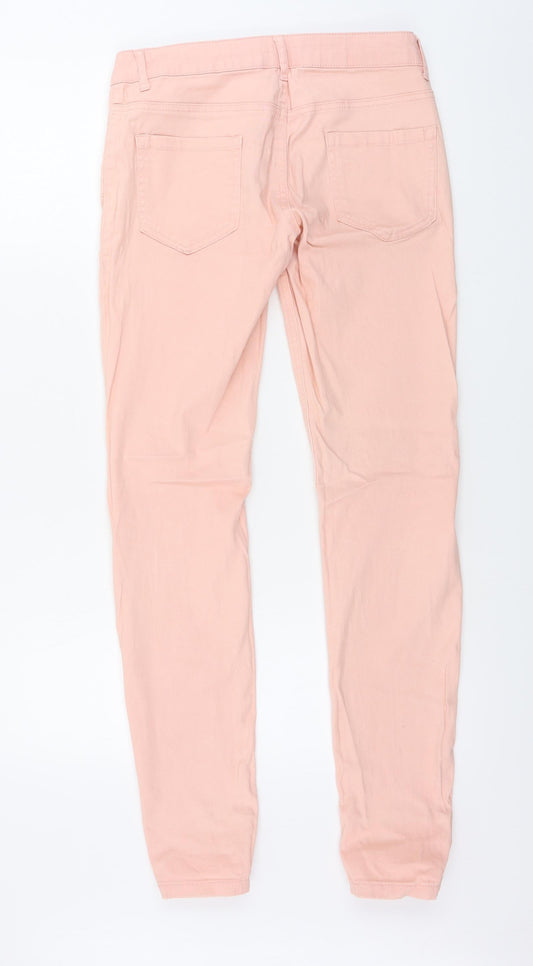 FB sister Womens Pink Skinny Jeans Size M L31 in