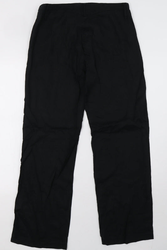 kookat Womens Black Trousers Size 12 L32 in