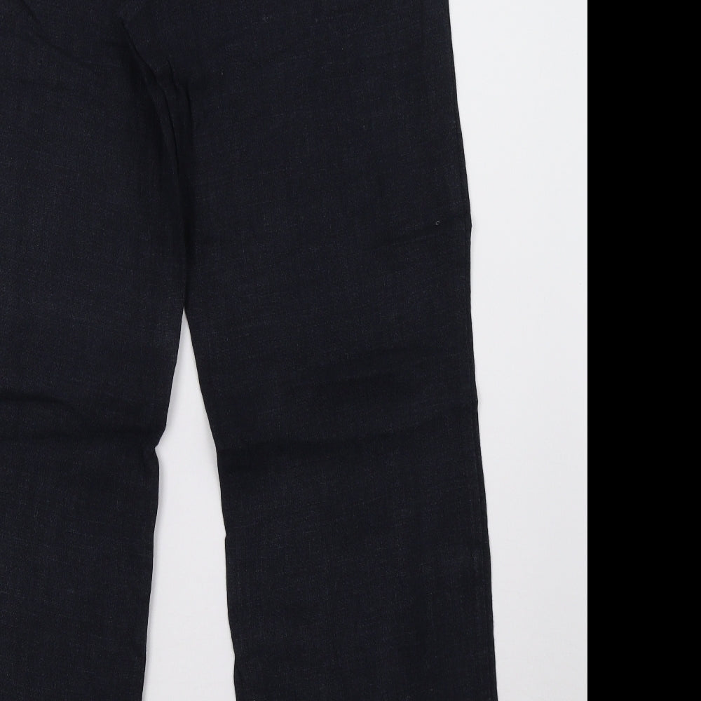 peruggi Womens Blue Trousers Size 16 L31 in