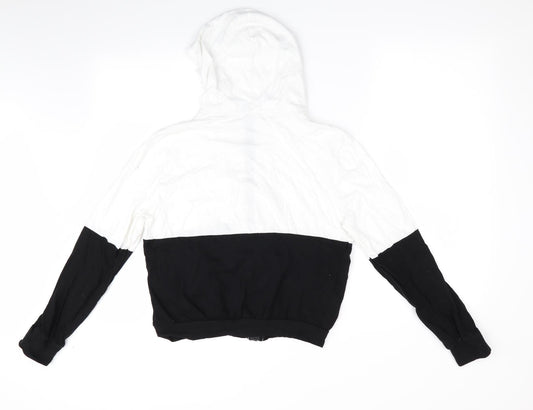 Preworn Womens Black Full Zip Hoodie