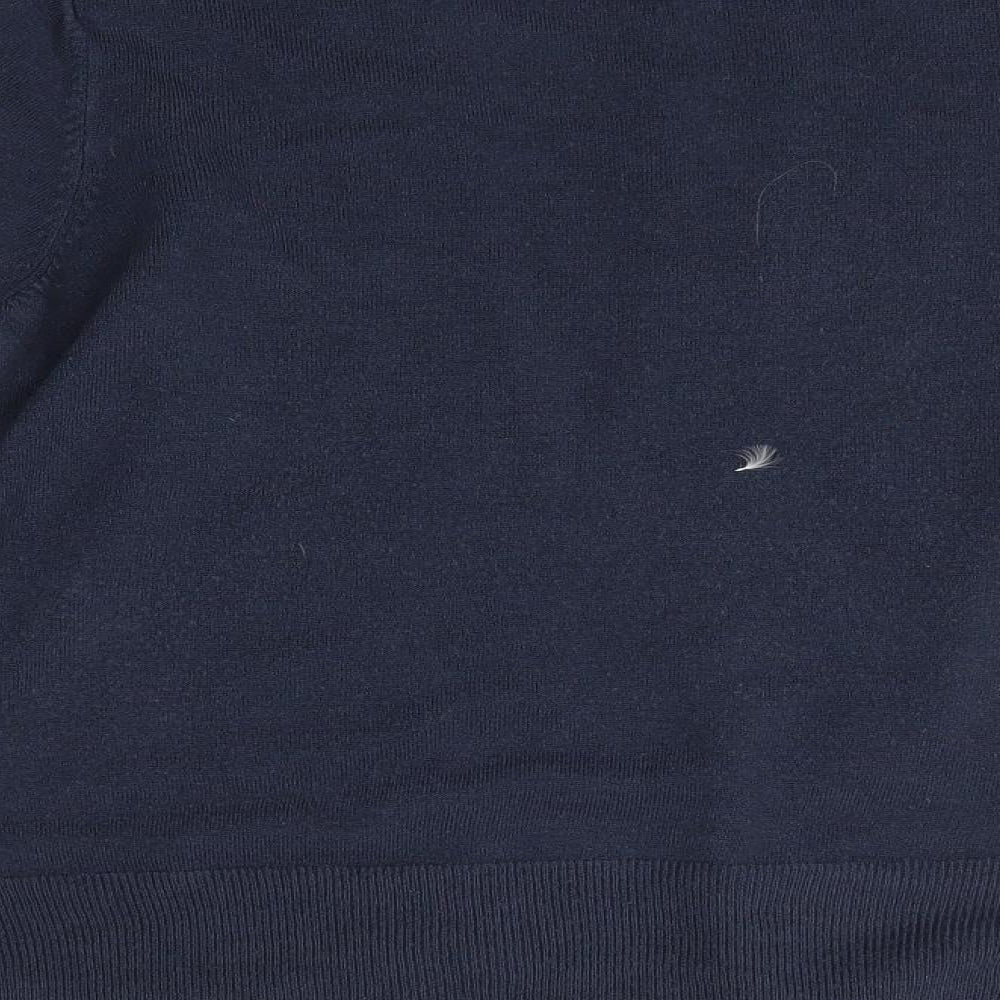 M&S Womens Blue Cardigan Jumper Size M