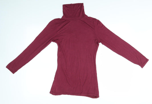 Preworn Womens Purple Basic Blouse Size S