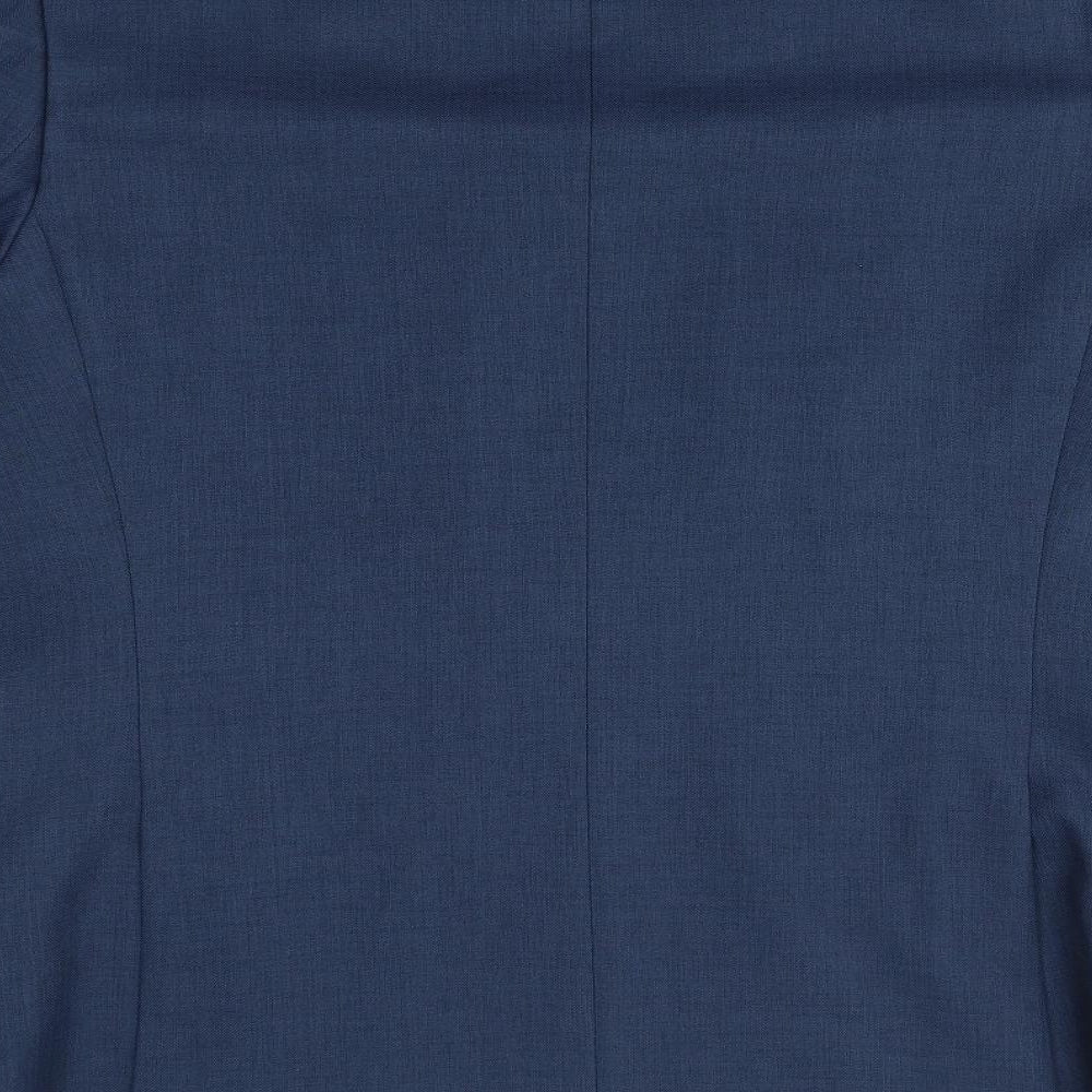 SIMON TAYLOR Mens Blue Suit Jacket Size 42