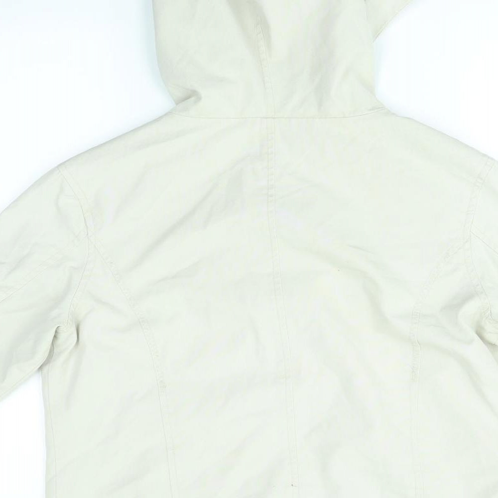 ALWEAR Womens Ivory Jacket Coat Size 12