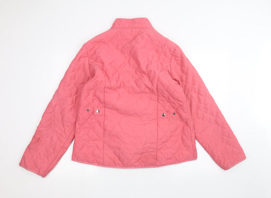P.G.field Womens Pink Jacket Size M