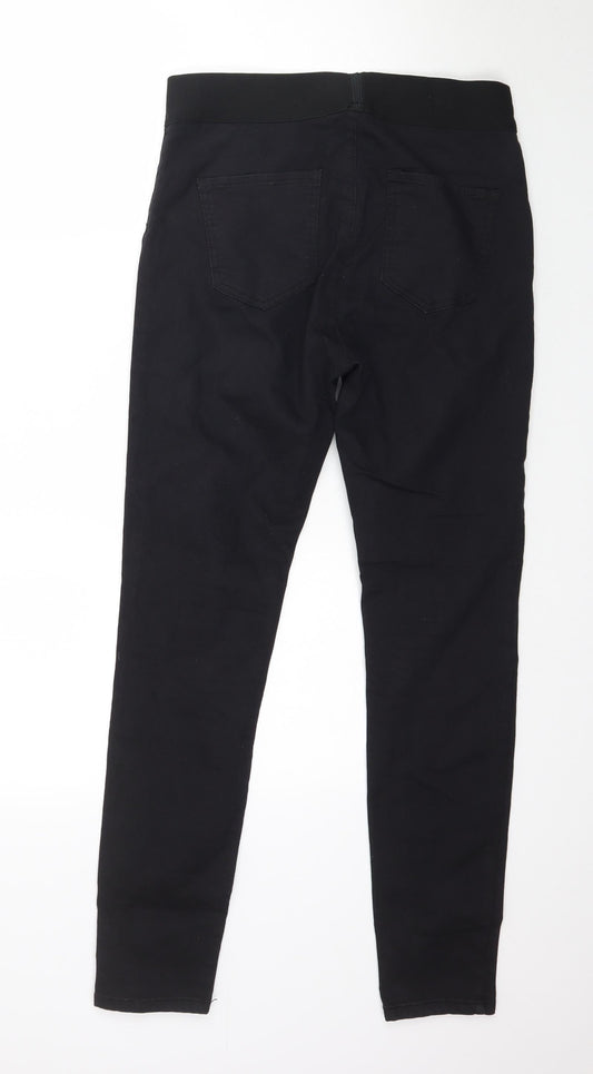 Pebble Bay Womens Black Denim Jegging Jeans Size 10 L29 in