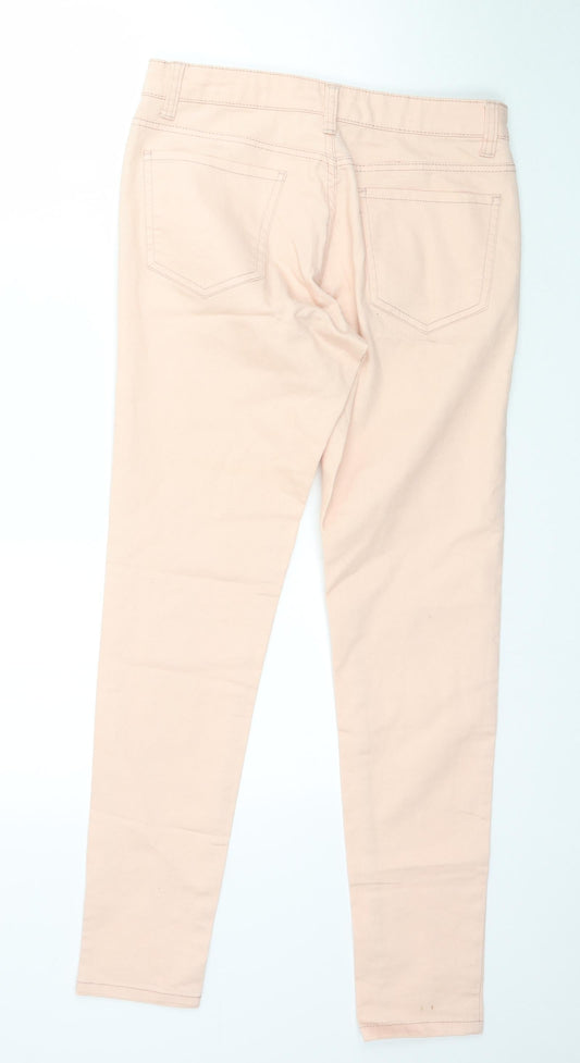 Forvever 21 Womens Pink Denim Skinny Jeans Size 29 in L30 in