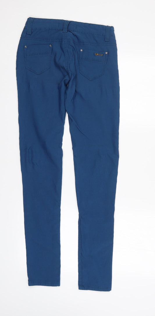 Vs Miss Womens Blue Straight Jeans Size 10 L32 in