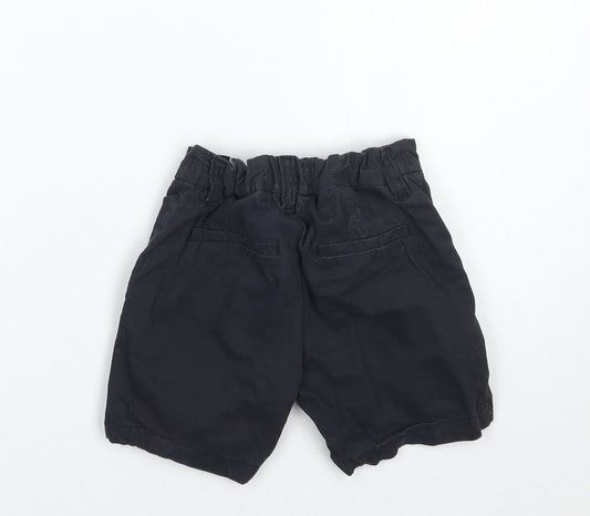 NEXT Boys Black Chino Shorts Size 4 Years