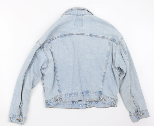 Denim Co. Womens Blue Denim Jacket Size 8
