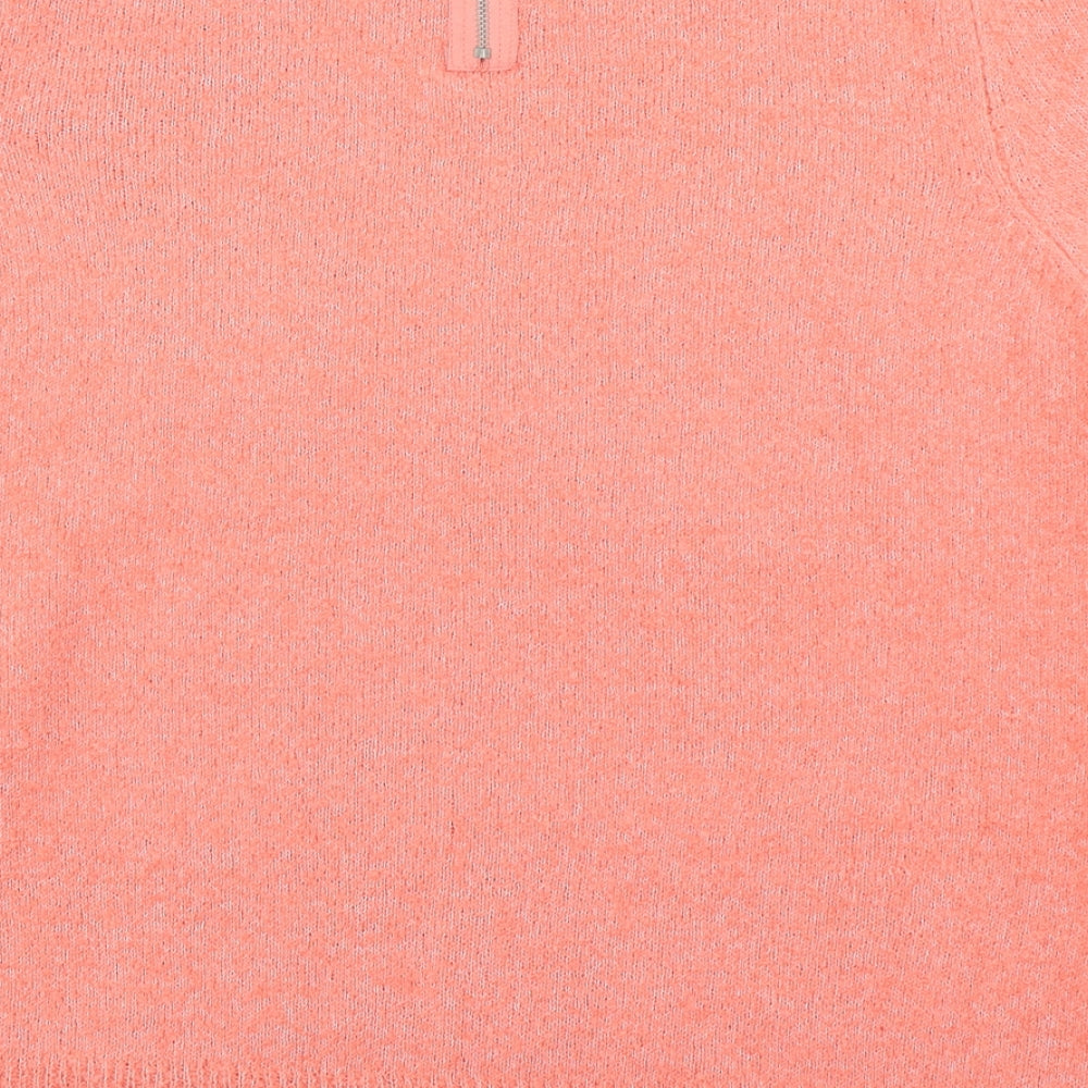 M&Co Womens Pink Knit Pullover Jumper Size 18