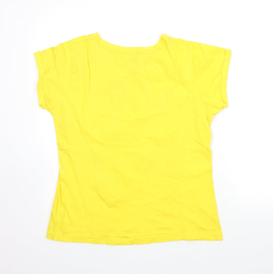 Disney Girls Yellow Top Pyjama Top Size 12 Years - DUMBO