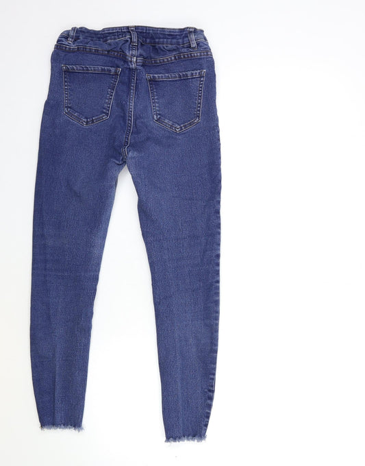 New Look Womens Black Denim Skinny Jeans Size 10 L25 in
