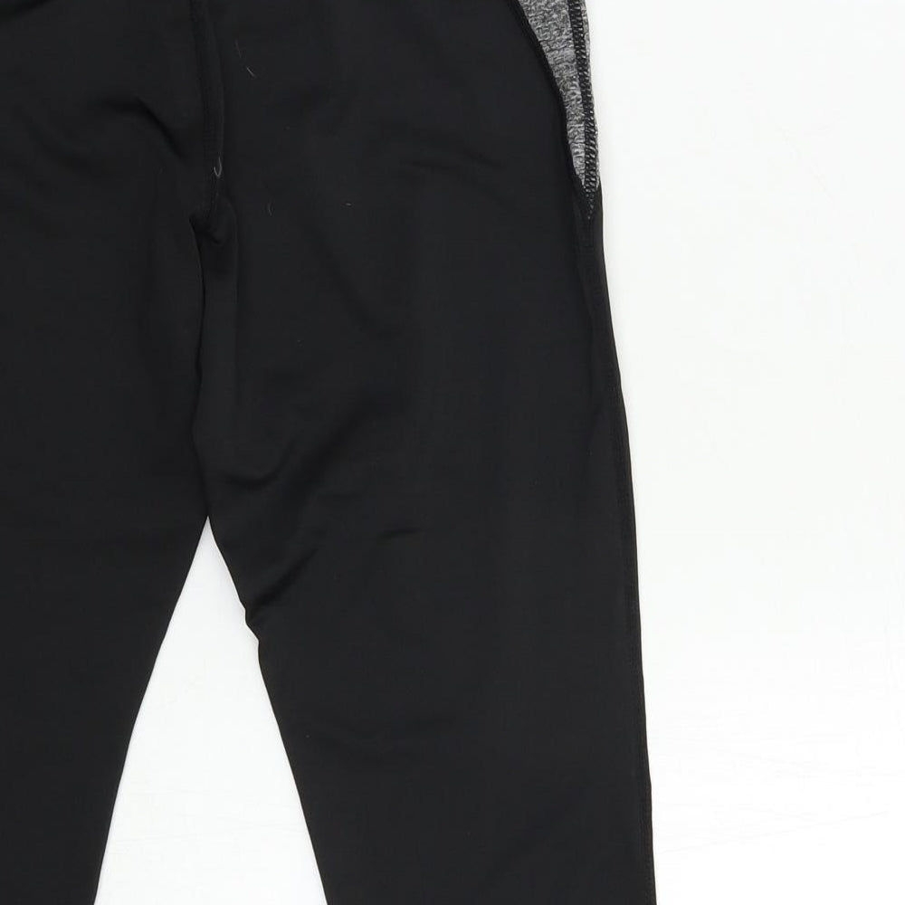 Slazenger Womens Black Compression Leggings Size 12 L21 in