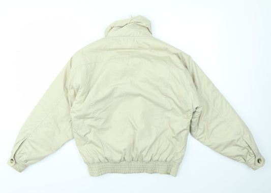 Preworn Womens Beige Jacket Coat Size 4