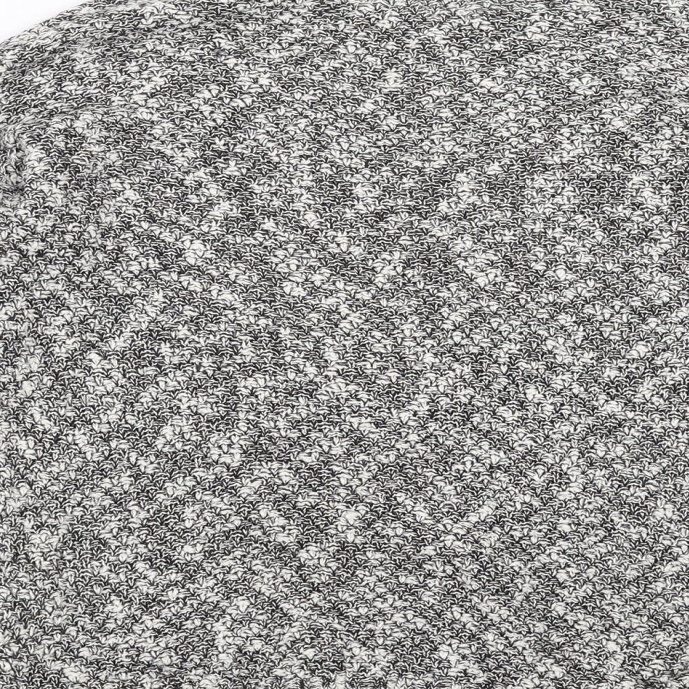New Look Womens Grey Knit Pullover Jumper Size S