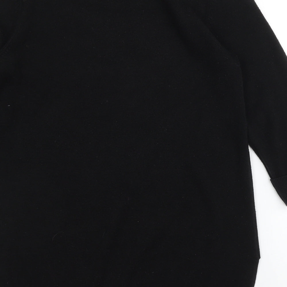 F&F Womens Black Pullover Jumper Size 10