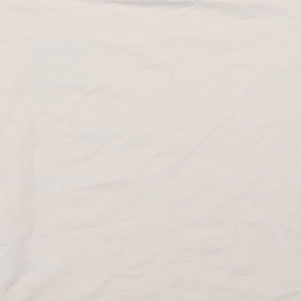 Matalan Boys Ivory Basic T-Shirt Size 6 Years