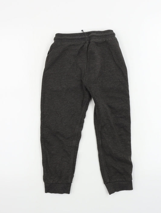 Nutmeg Boys Brown Sweatpants Trousers Size 5-6 Years